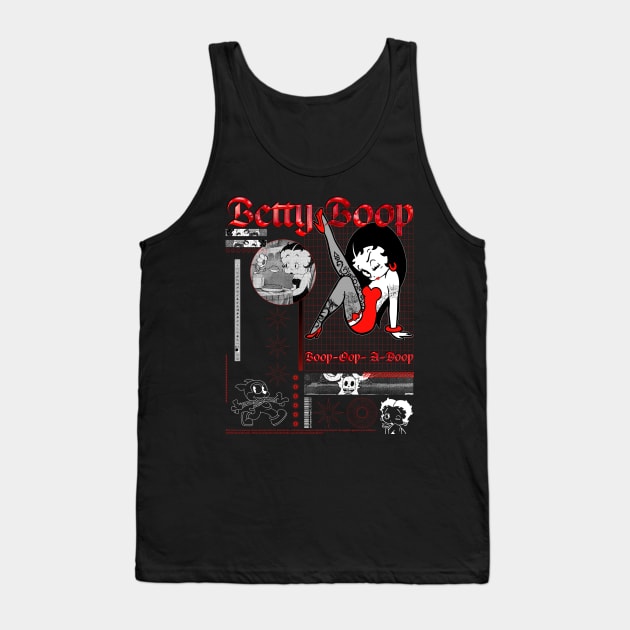 Betty Boop Tank Top by VanessaBorusse